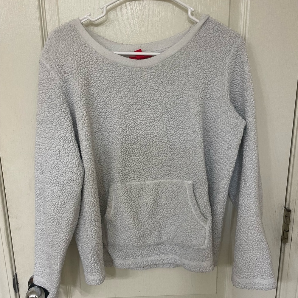 Family Pajamas Gray Fleece Pullover